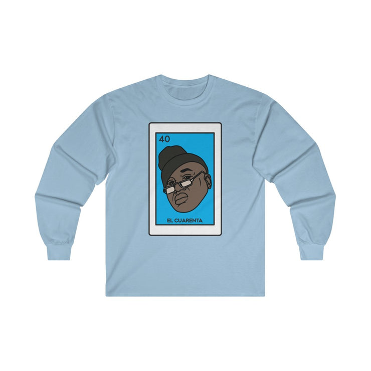 El Cuarenta Loteria Card Game Ultra Cotton Long Sleeve Tee