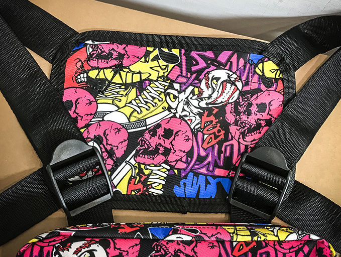 2020 Graffiti Hip-Hop Chest Bag