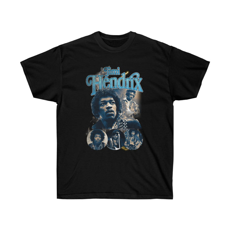 Jimi Hendrix Rockstar Guitarist Rock & Roll Rest In Peace Band Tee Quarantine 2020/2021 Unisex Ultra Cotton Tee
