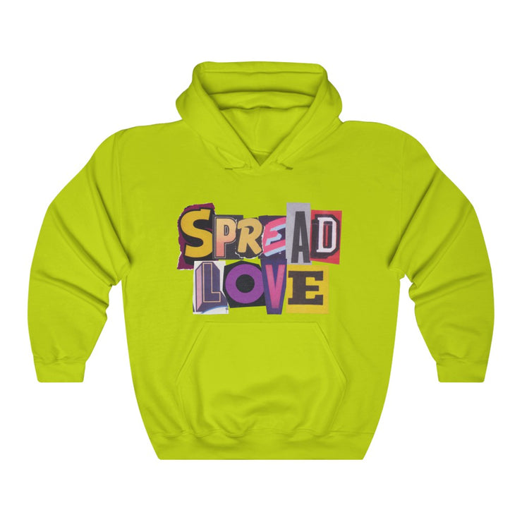 Spread Love Hoodie Pullover Unisex Heavy Blend™ Hooded Sweatshirt