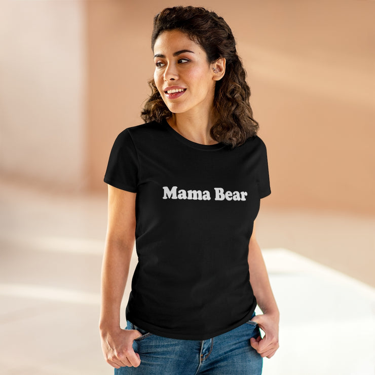 Mama Bear Happy Mother's Day Women's Heavy Cotton Tee