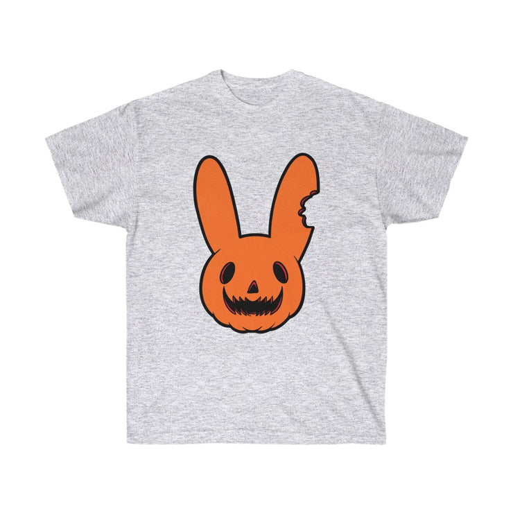 Bad Bunny Pumpkin Costume Horror Movie Funny Halloween Party Shirt 2020/2021 Unisex Ultra Cotton Tee