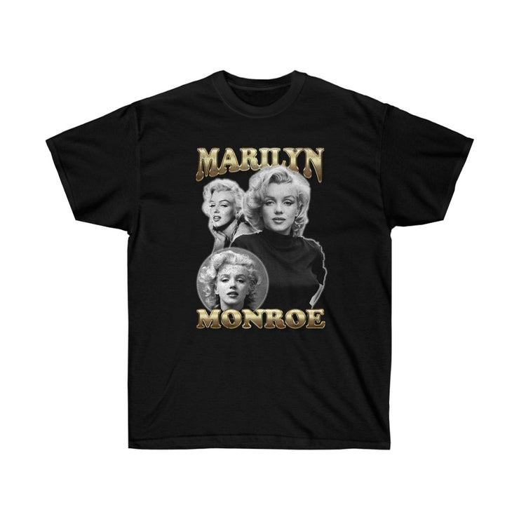 Marilyn Monroe Super Star Actress Hollywood Los Angeles LA Trending Edm Edc Band Tee shirt Unisex Ultra Cotton Tee