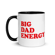 Big Dad Energy Mug with Color Inside
