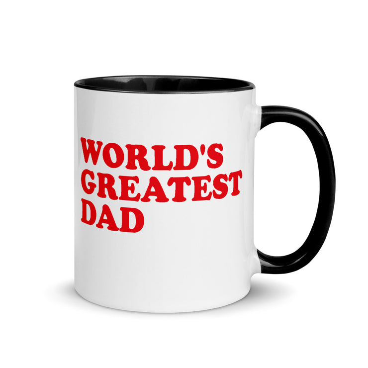 World's Greatest Dad Mug with Color Inside