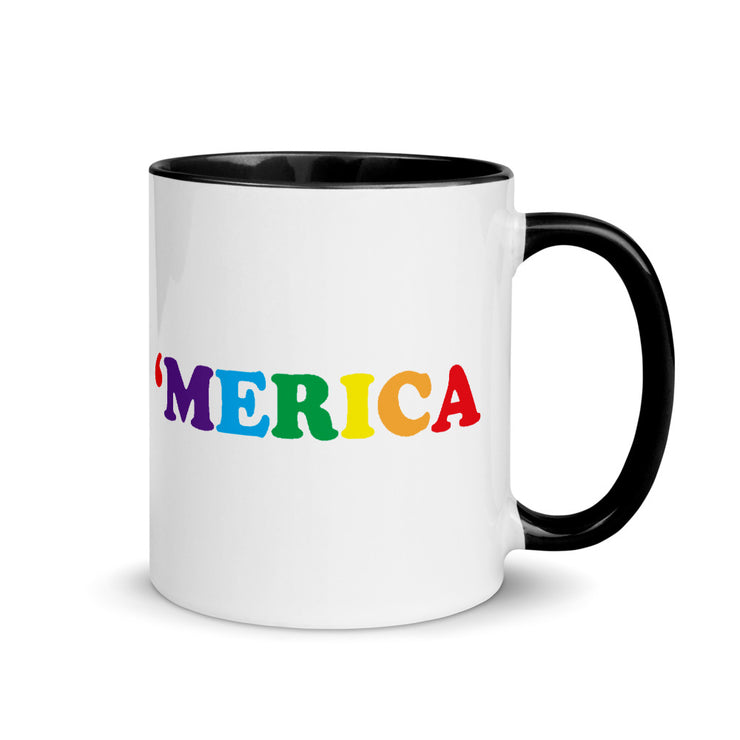 'Merica Mug with Color Inside
