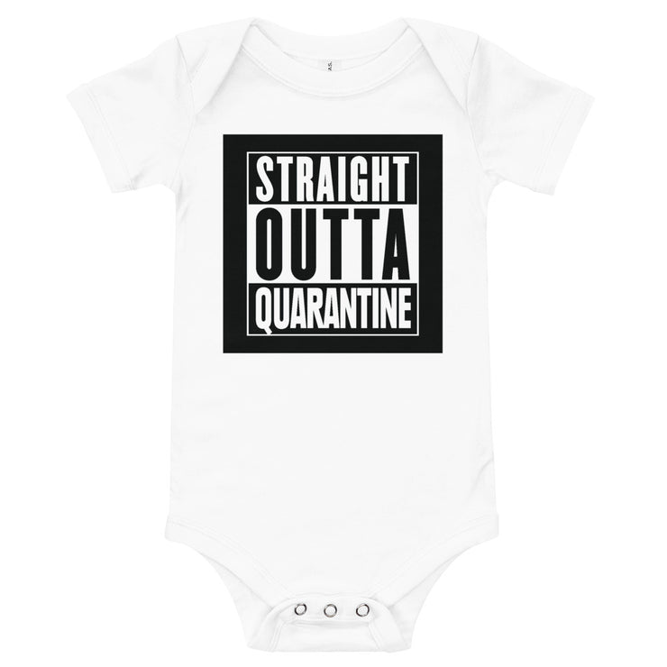 Straight Outta Quarantine Onesie